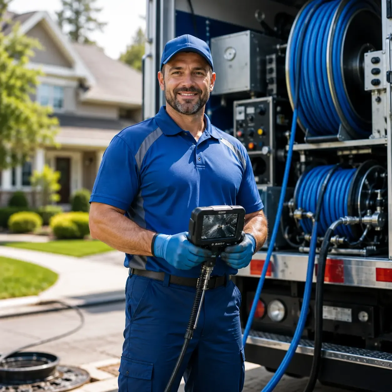 Local outdoor drain cleaning specialists in Lagrange, ME